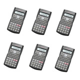 Pack 6 Calculadora Cientifica 82ms-b Color Negro