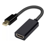 Cable Adaptador Mini Displayport Macho A Hdmi Hembra 20 Cm