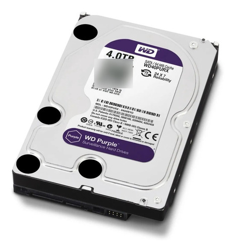 Disco Duro 4tb Tera Western Digital Purple Dvr Pc 24/7