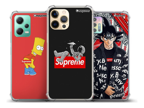 Capa Capinha Case Supreme Personalizada Para iPhone