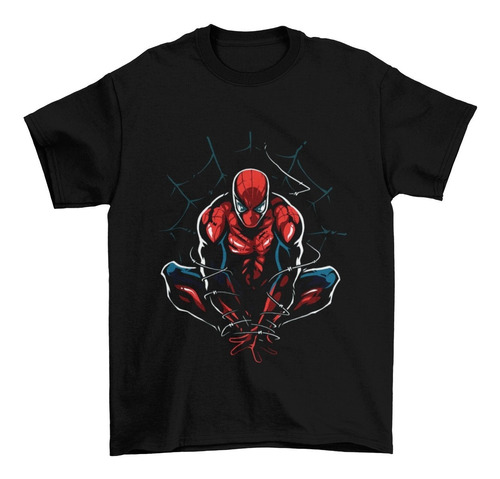 Playera Estampada Marvel Spiderman 