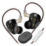 Audifonos Kz Dqs Con Micrófono Originales 1dd + Estuche Kz