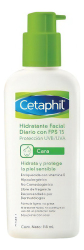 Loción Hidratante Facial Diario Fps 15 Cetaphil Día Para Todo Tipo De Piel De 118ml