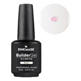 Pink Mask Builder Gel In A Bottle 15 Ml Capping Construcción