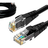 Cabo De Rede Cat6 10 Metros 10m Patch Cord Rj45 Lan Internet