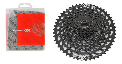 Kit Cassete Sram Gx Eagle Xg-1275 10x50  +corrente 12v