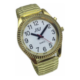 Reloj Mujer Visionu Ta-g202 Cuarzo 38mm Pulso Dorado