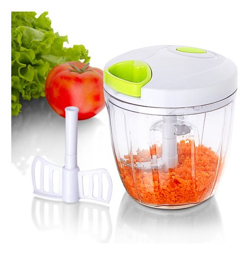 Maxi Cortador Picador Y Mezclador Verduras 900ml Chef Master