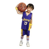 Conjunto Infantil Nba Los Angeles Lakers Lebron James 23