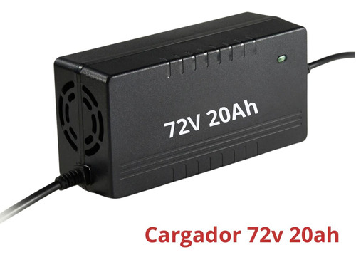 Cargador Moto Eléctrica 72v 20ah Para 6 Baterías 