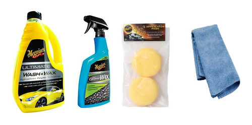 Kit Meguiars Shampoo Ultimate Y Hybrid Ceramic Wax,g-190526 