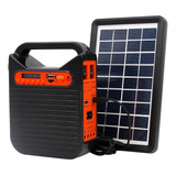 Kit Pantalla Solar Parlante Cargador Usb Lampara Linterna Fm