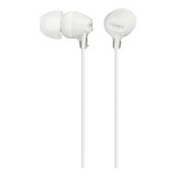 Audifonos Sony Mdr Ex15apb In Ear Jack 3.5mm Blanco