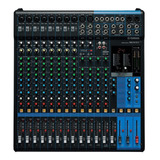 Consola Mixer Sonido Yamaha Mg16 Xu 16 Canales Usb Efectos