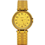 Relógio Caravelle Bulova 42m06d Banho Ouro Com Swarovski