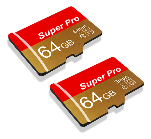 Tarjeta De Memoria Super Pro Micro Sd U3 10 V0, Color Rojo D