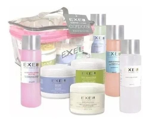 Kit Cosmetología Corporal Exel Masterclass Crema Combo