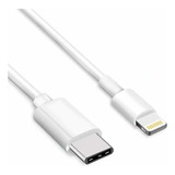 Cable Compatible Con iPhone Usb Tipo-c A Ios 1 Metro