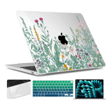 Funda Twolskoo Para Macbook Air 13 M2 + C/teclado Wildflo