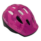 Capacete D/ Bike Infantil Elleven Rosa C/ Regulagem E Led