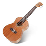 Ukelele Madera Maciza De Caoba