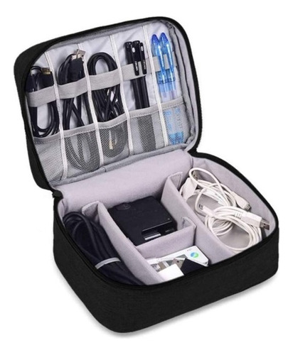 Bolso Organizador De Cables Usb Accesorios Viajero