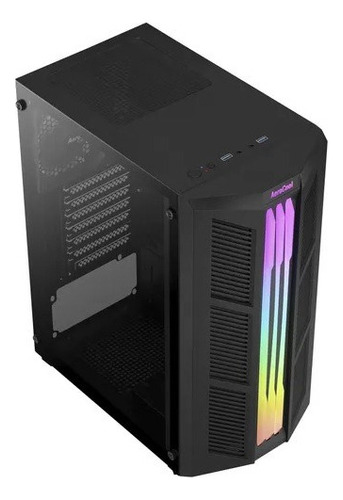 Chasis Gamer Aerocool Prime Argb X1 Fan Negro 