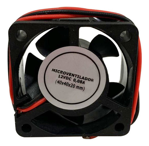 Cooler Fan 40mm 12v Microventilador Mini 40 X 40 X 20 Mm