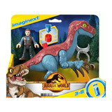 Imaginext Dinossauro Therizinosaurus E Owen Jurassic World