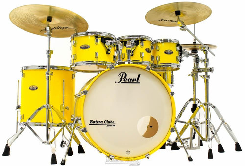 Bateria Pearl Decade Maple High Gloss Solid Yellow 22¨,8¨,10