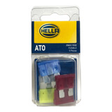 Set 5x Fusible Ato Estándar Hella Automotriz 10a 15a 20a 25a