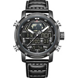 Reloj Naviforce Ref: 393 Negro/blanco