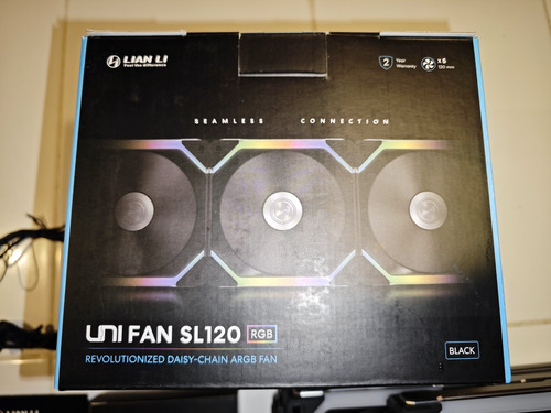 Lian Li Unifan Sl120 Paquete De 5 Pzas Con Control 