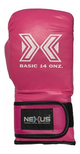 Guantes De Box Rosas Nexus 8, 10,12.14 Y 16oz Kickboxing Etc