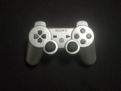 Control Dualshock Play 3 Ps3 Playstation Plata