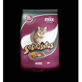 Sabrositos Mix Gato Adulto Sabor Carne Y Pollo X 10 Kg