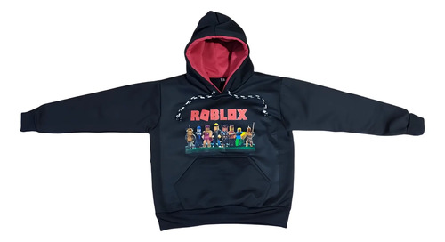 Sudadera De Felpa Estampda Roblox