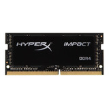 Memoria Ram Impact Gamer Color Negro 8gb 1 Hyperx Hx426s15ib2/8