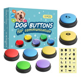 Juego De 5 Botones De Perro Para Comunicacin, Botones De Hab