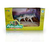 Animales De La Selva Lobos Pareja Pack X 2