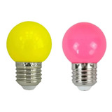 Lâmpadas Led Bolinha 1.5w Colorida 220v E27