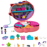 Muñeca Polly Pocket Starring Shani Cuddly Cat Purse