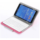 Funda Carcasa C/teclado Bluetooth P/ Tablet 7-8 Universal