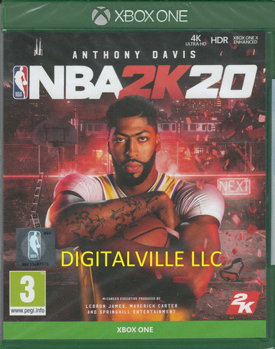 Nba 2k20 Anthony Davis Xbox One Microsoft 