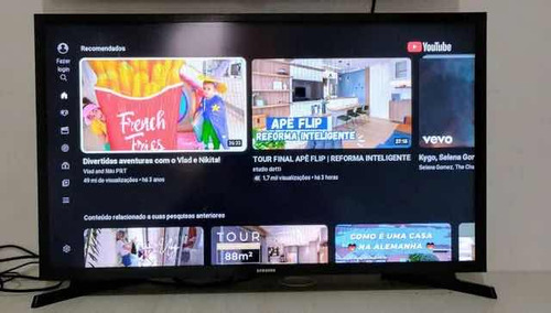Tv Samsung Smart 40pol / Funcionando Perfeitamente 