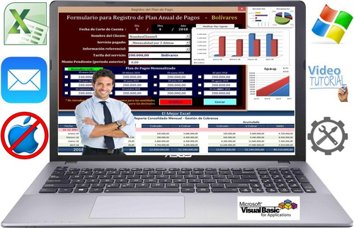 Sistema De Cobranzas Y Control De Crédito -excel- Ver Video