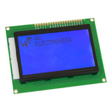 Display Gráfico Lcd 128x64 Stn Backlight Azul