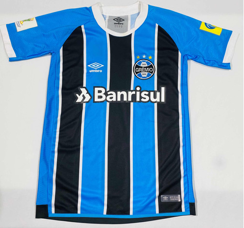 Camisa Jogo Grêmio Mundial De Clubes 2017 Luan 7 Autografada