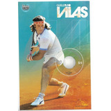 2009 Idolos- Guillermo Vilas- Tenis- Argentina (bloque) Mint