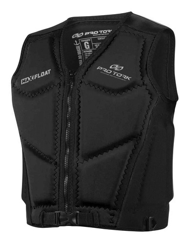 Colete Salva Vidas Neoprene Homologado Pro Tork G Laranja